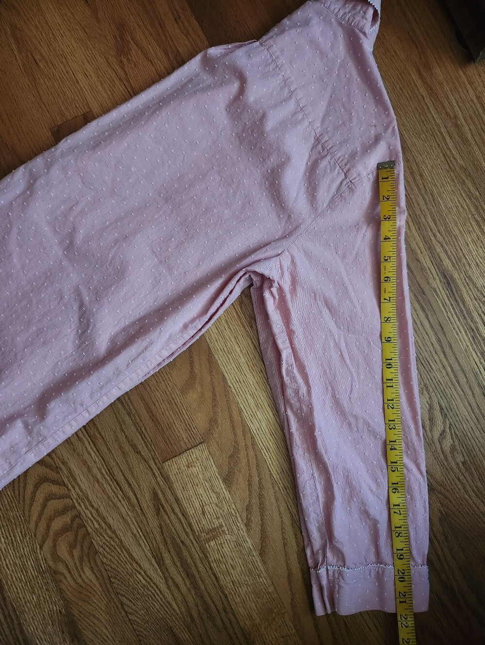 VS Cotton Long-Sleeve Button-Up Sleep Shirt Size XL - Picture 10 of 10